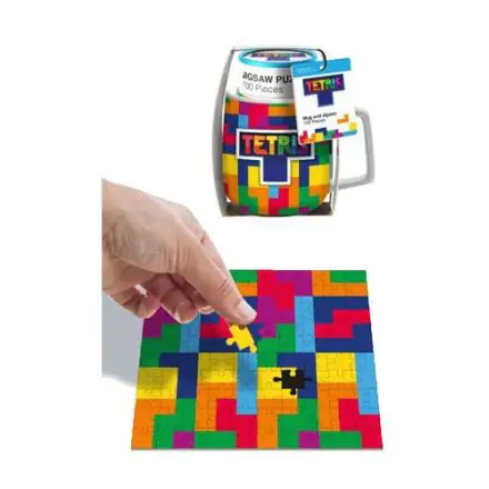 Tetris Tasse und Puzzle Set Tetriminos termékfotója