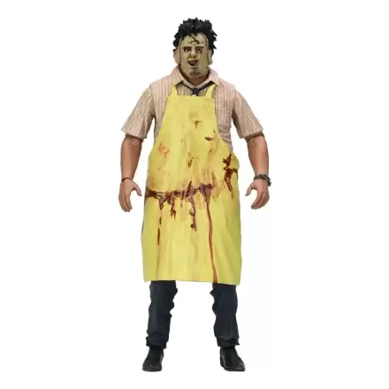 Texas Chainsaw Massacre Clothed Actionfigur Leatherface 50th Anniversary 20 cm termékfotója