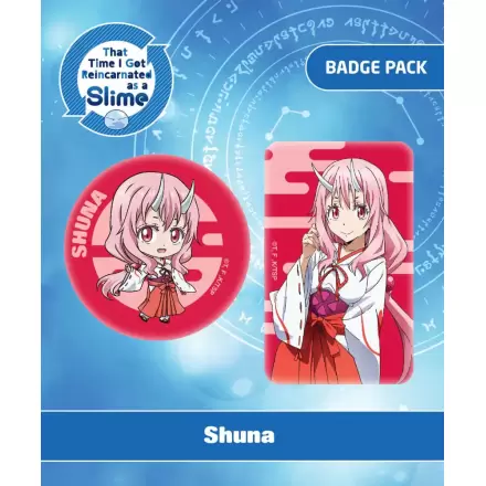 That Time I Got Reincarnated as a Slime Ansteck-Buttons Doppelpack Shuna Produktfoto