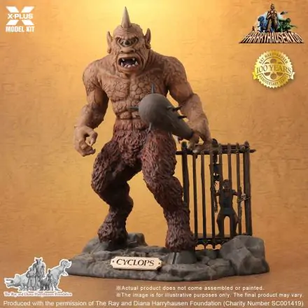 Sindbads siebente Reise Model Kit 1/8 Ray Harryhausens Cyclops 23 cm Produktfoto