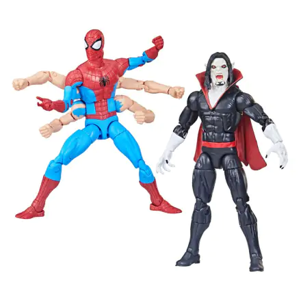 The Amazing Spider-Man Marvel Legends Actionfiguren 2er Pack Spider-Man & Morbius 15 cm Produktfoto