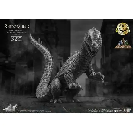 Panik in New York Soft Vinyl Statue Ray Harryhausens Rhedosaurus Monotone 32 cm Produktfoto