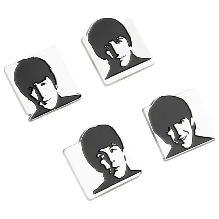 The Beatles Set mit 4 Anstecknadeln Produktfoto