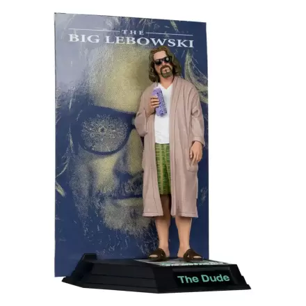 The Big Lebowski Movie Maniacs Statue The Dude (McFarlane Digital) 15 cm Produktfoto