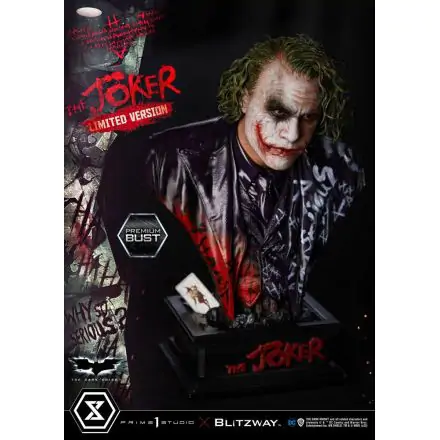 The Dark Knight Premium Büste The Joker Limited Version 26 cm Produktfoto