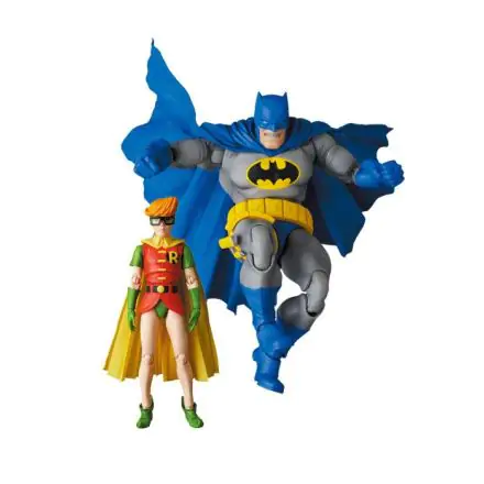 Batman - Die Rückkehr des Dunklen Ritters MAF EX Actionfiguren Batman Blue Version & Robin 11- 16 cm termékfotója