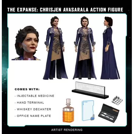 The Expanse Actionfigur Chrisjen Avasarala 20 cm termékfotója