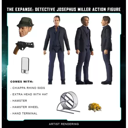 The Expanse Actionfigur Detective Josephus Miller 20 cm termékfotója