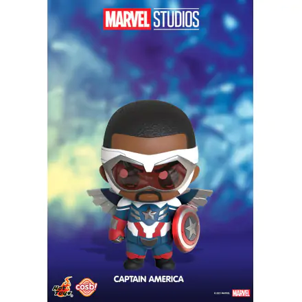 The Falcon and the Winter Soldier Cosbi Minifigur Captain America 8 cm termékfotója