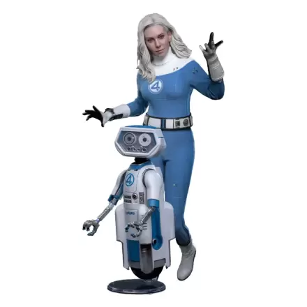 The Fantastic Four: First Steps Movie Masterpiece Action-Figuren 2er-Pack 1/6 Invisible Woman & H.E.R.B.I.E. 28 cm Produktfoto