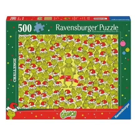 The Grinch Puzzle Herausforderung Merry Grinchmas (500 Teile) Produktfoto