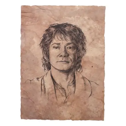 Der Hobbit Kunstdruck Portrait of Bilbo Baggins 21 x 28 cm termékfotója