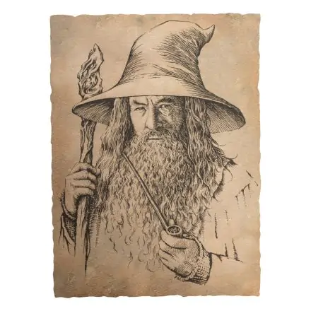 Der Hobbit Kunstdruck Portrait of Gandalf the Grey 21 x 28 cm termékfotója