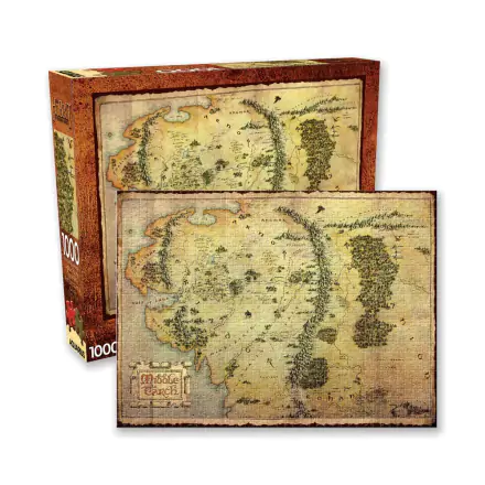 Der Hobbit Puzzle Map (1000 Teile) termékfotója