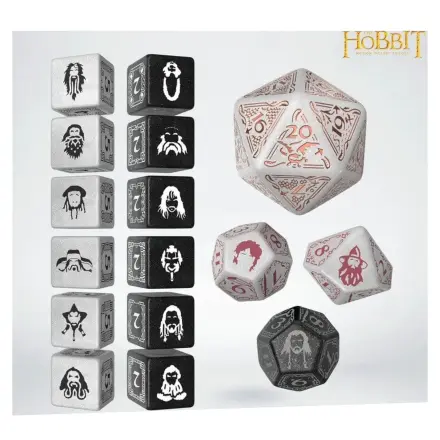The Hobbit TCG Würfel-Set von 16 Radiant Dawn Produktfoto