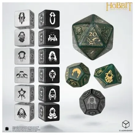 The Hobbit TCG Würfel Set von 16 Verdant Grove Produktfoto