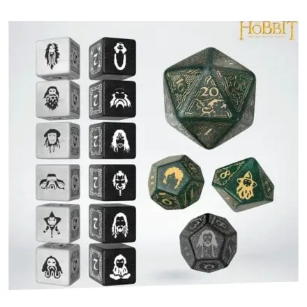 The Hobbit TCG Würfel Set von 16 Verdant Grove Produktfoto