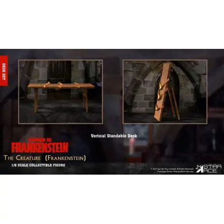 Frankensteins Schrecken My Favourite Movie Zubehör Set 1/6 Schreibtisch Produktfoto