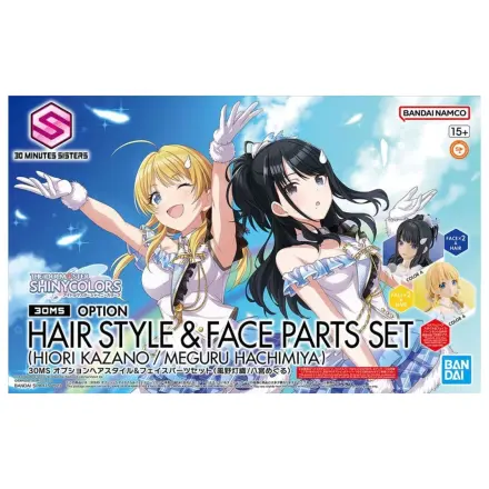 The Idolmaster 30MS Option Haarstil & Gesichtsteile Set Modellbausatz Produktfoto