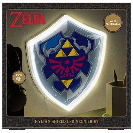 The Legend of Zelda Wandleuchte Hylian Shield Produktfoto