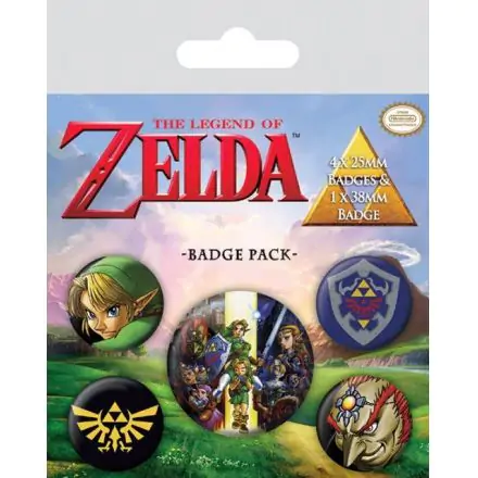 The Legend of Zelda Ansteck-Buttons 5er-Pack Link termékfotója