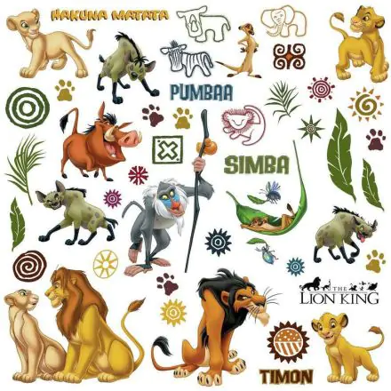Disney The Lion King Dekoraufkleber Produktfoto