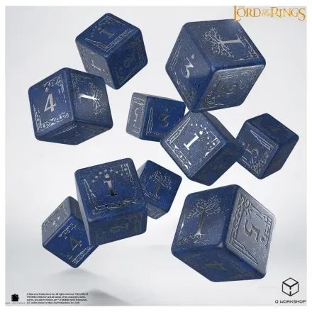 The Lord of the Rings: 10 Würfelset Gondor D6 Produktfoto