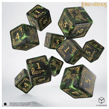 The Lord of the Rings: 10 Würfel Set Rohan Produktfoto
