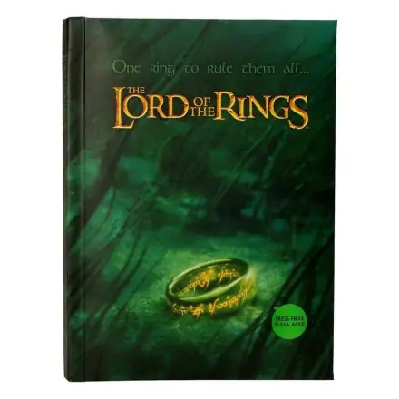 Lord of the Rings Notizbuch mit Licht One Ring To Rule Them All Produktfoto