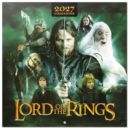 The Lord of the Rings Wandkalender 2027 30 x 30 cm Produktfoto