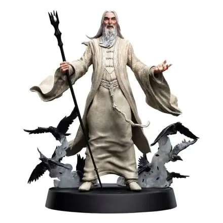Der Herr der Ringe Figures of Fandom PVC Statue Saruman the White 26 cm termékfotója