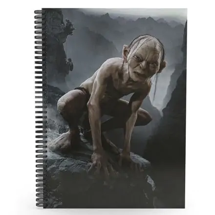 Herr der Ringe Notizbuch mit 3D-Effekt Gollum Produktfoto