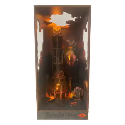 The Lord of the Rings Tiny Adventures Buch Nook Mini Diorama Barad-Dûr 23 cm Produktfoto