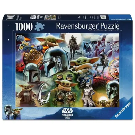 The Mandalorian und Grogu Jigsaw Puzzle (1000 Teile) Produktfoto