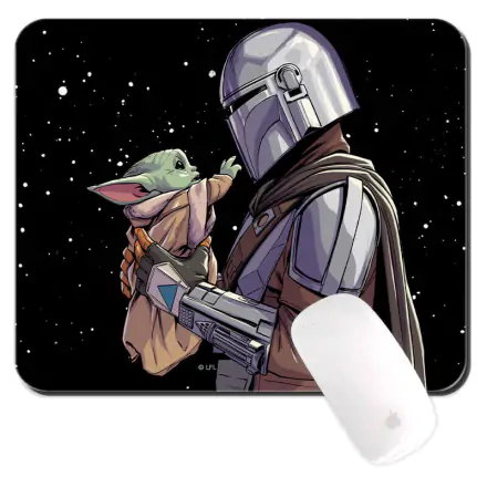 Star Wars Mandalorian Baby Yoda Mousepad Produktfoto