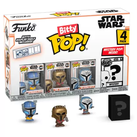 Star Wars Mandalorian Bitty POP! Vinyl Figuren 4er-Pack Heavy Mandalorian termékfotója