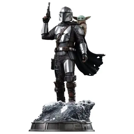 The Mandalorian & Grogu Art Scale Statue 1/10 The Mandalorian und Grogu 25 cm Produktfoto