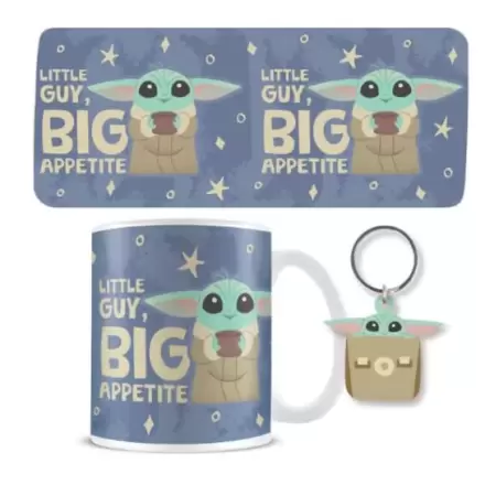 Star Wars Mandalorian Grogu Tasse und Schlüsselanhänger Set termékfotója