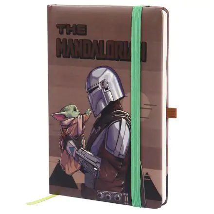 Star Wars: The Mandalorian Premium Notizbuch A5 The Mandalorian x Grogu termékfotója