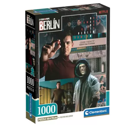 The Money Heist Berlin Puzzle 1000St Produktfoto