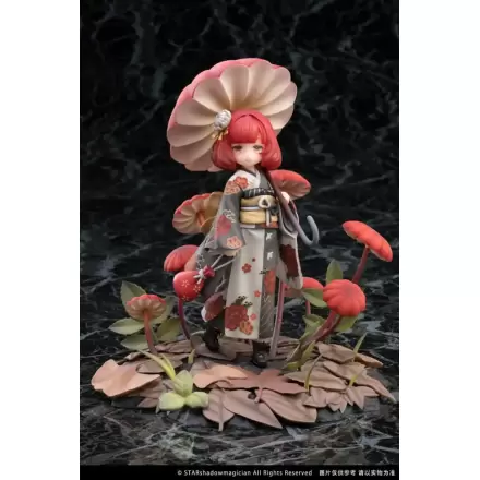 The Mushroom Girls PVC-Statue 1/1 No.6 Marasmius Haematocephalus 23 cm Produktfoto