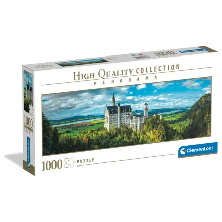 The Neuschwanstein Castle Panorama Puzzle 1000 Teile Produktfoto
