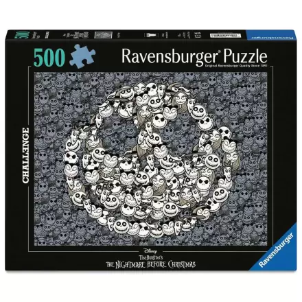 The Nightmare Before Christmas Challenge Puzzle King of Fright (500 Teile) Produktfoto