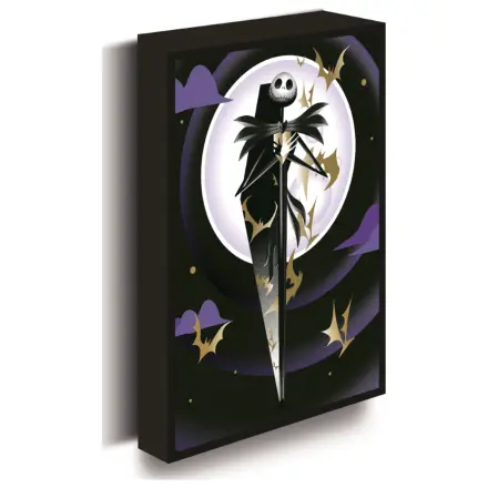 The Nightmare Before Christmas Jack Licht Leinwand 40x30 cm Produktfoto