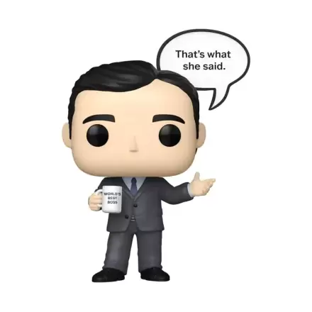 The Office Funko POP! Sayings Vinyl Figur Michael 9 cm Produktfoto