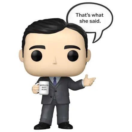 The Office Funko POP! Sayings Vinyl Figur Michael 9 cm Produktfoto