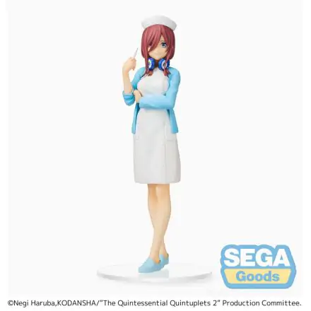 The Quintessential Quintuplets 2 SPM PVC Statue Miku Nakano Nurse Ver. 21 cm Produktfoto