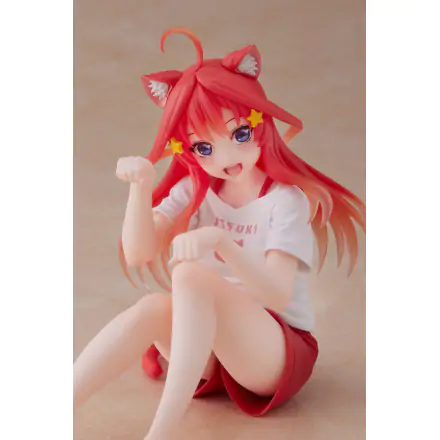 The Quintessential Quintuplets 2 PVC Statue Desktop Itsuki Nakano Newley Written Cat Roomwear Ver. Produktfoto