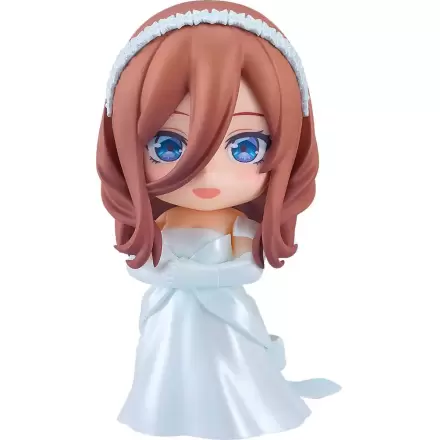 The Quintessential Quintuplets Nendoroid Actionfigur Miku Nakano: Wedding Dress Ver. 10 cm termékfotója