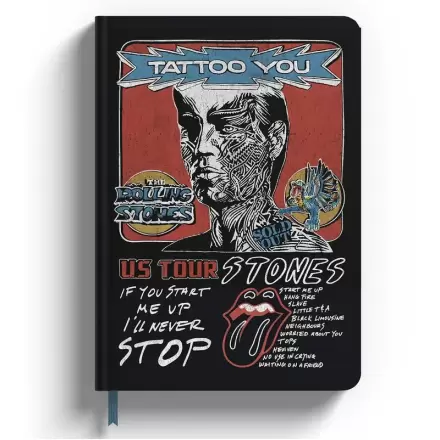 The Rolling Stones A5 Notizbuch Produktfoto